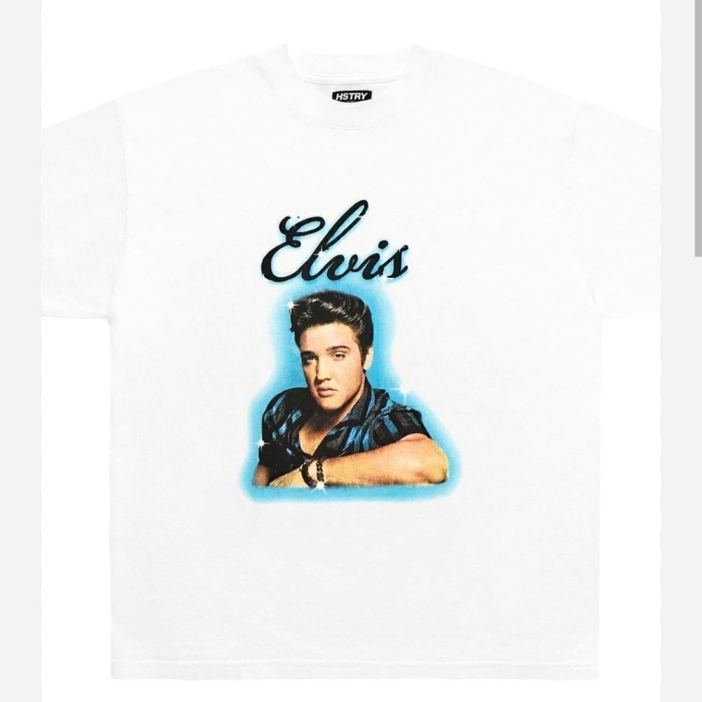 NEW HSTRY by NAS Elvis Tee Size Large